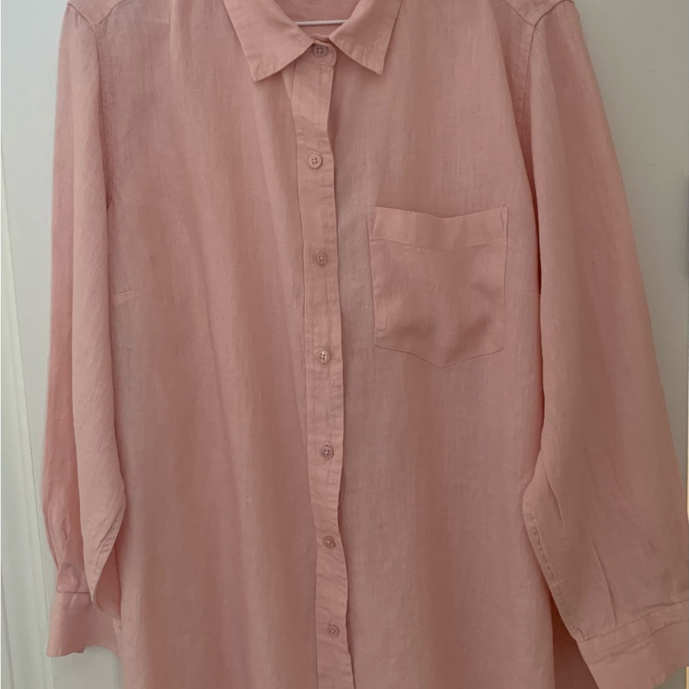CC Linen big shirt